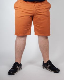 Short chino grande taille orange