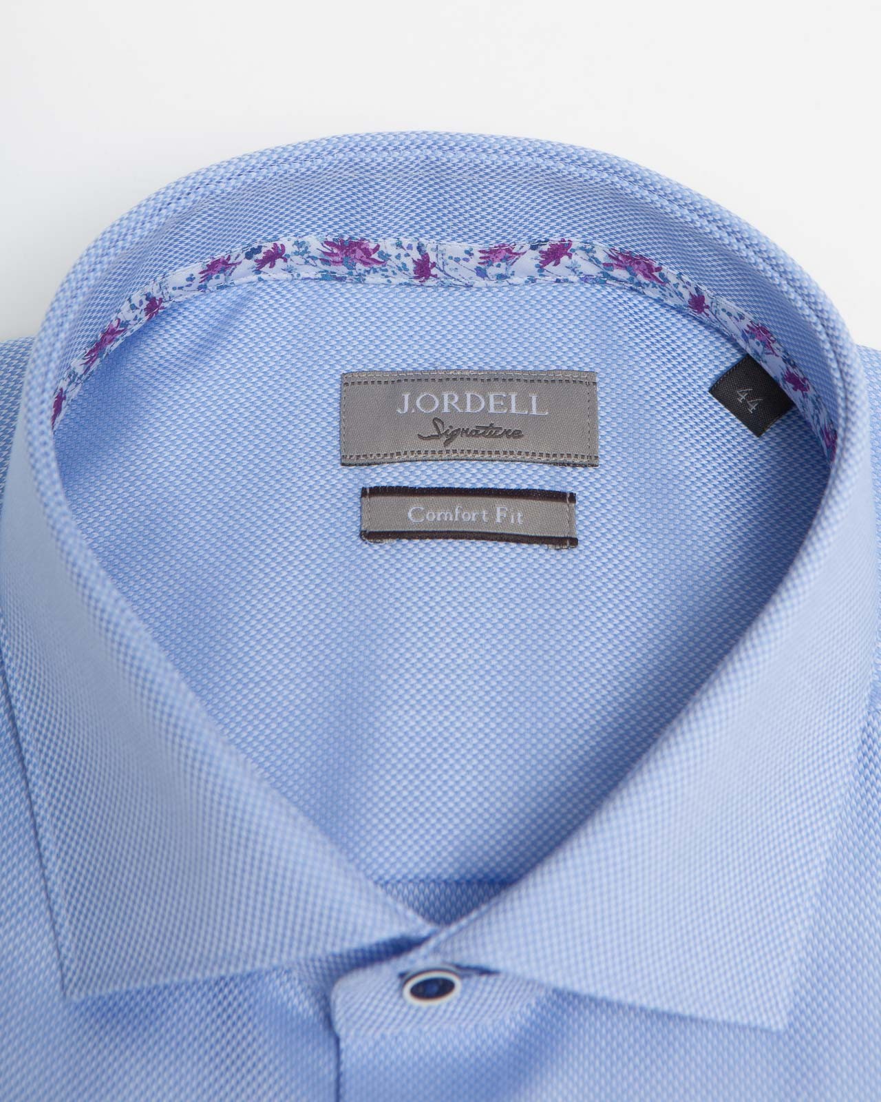 Chemise dobby grande taille bleu - NI