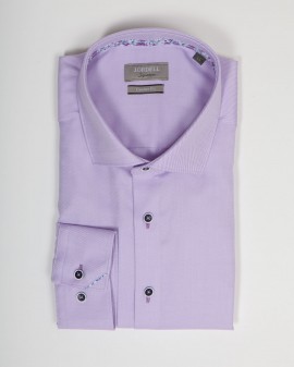 Chemise twill grande taille lilas - NI