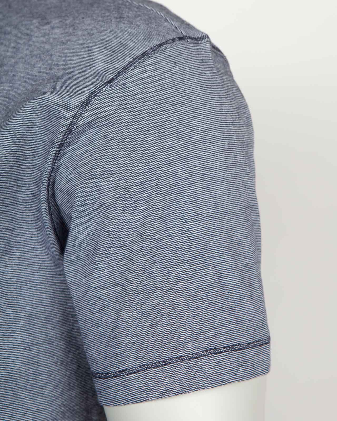 Polo jersey grande taille bleu clair