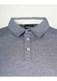 Polo jersey grande taille bleu clair