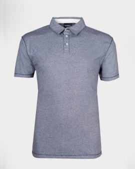 Polo jersey grande taille bleu clair