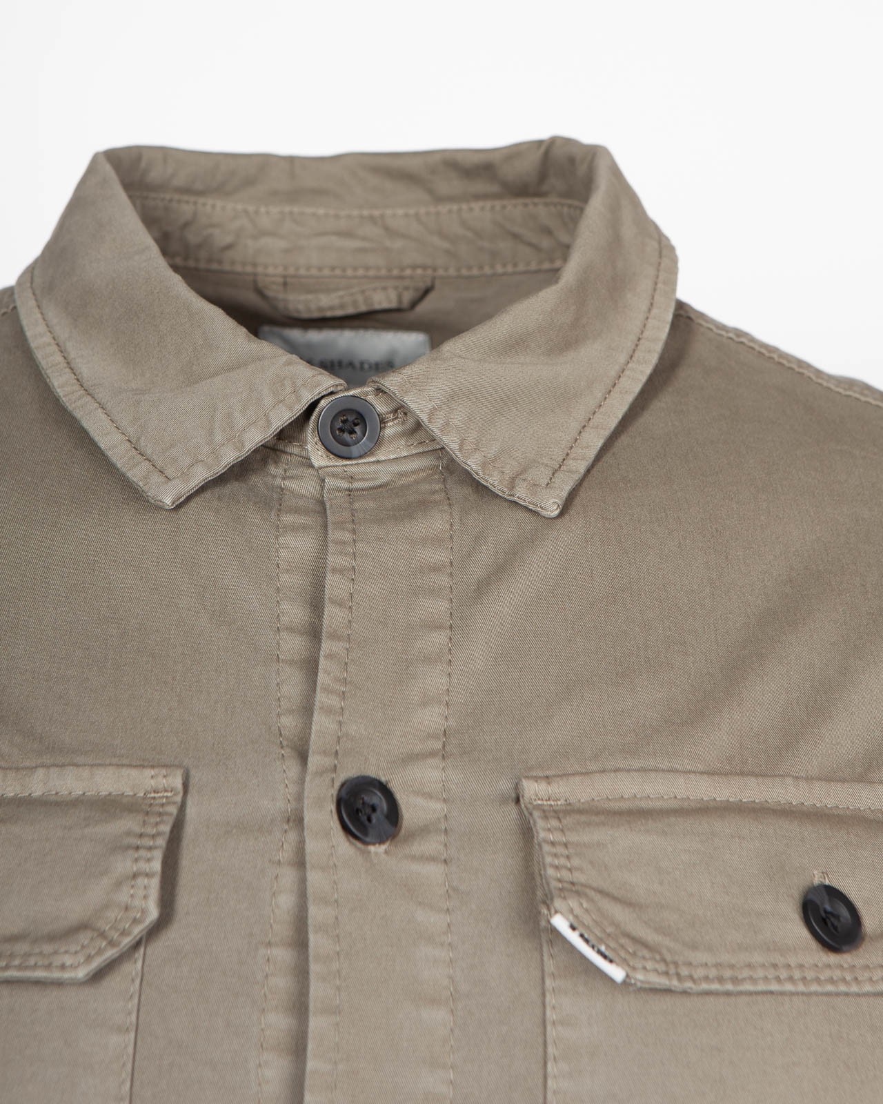 Surchemise épaisse grande taille vert olive