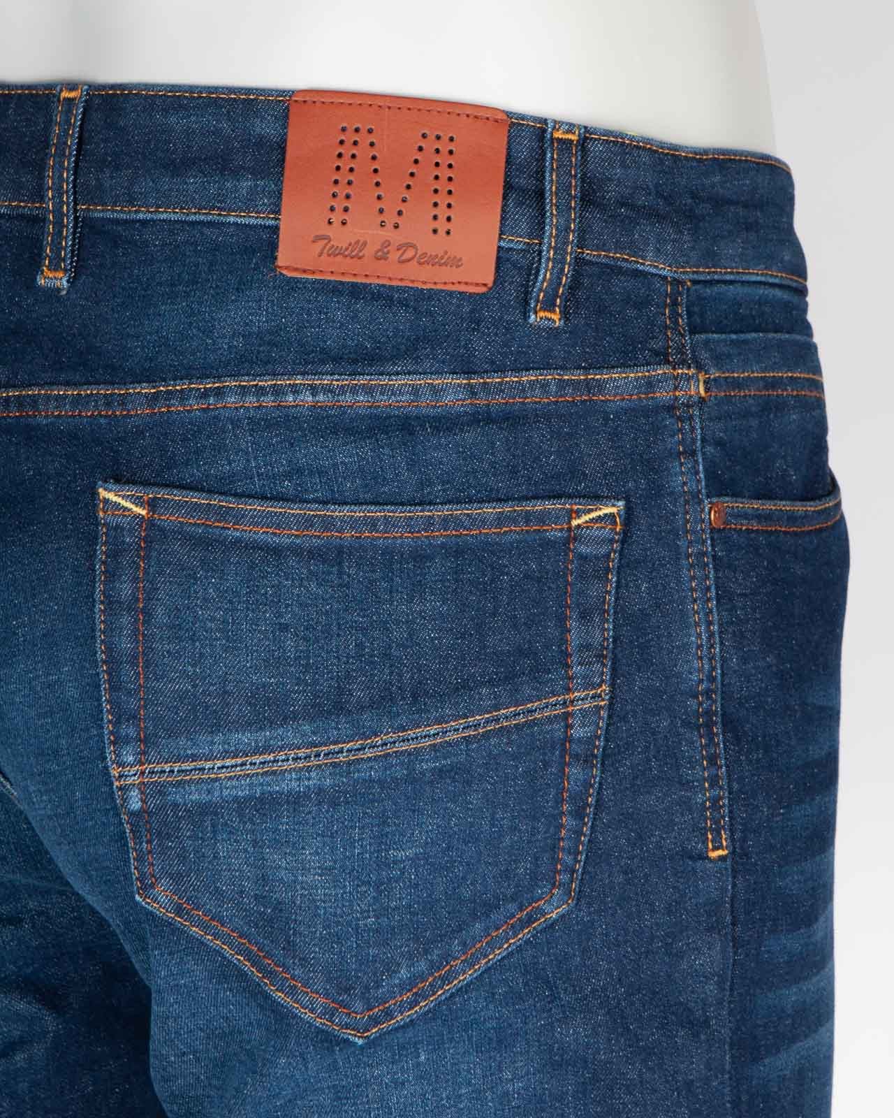 Jean grande taille bleu indigo