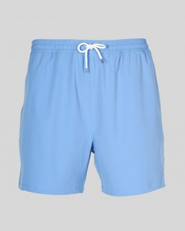 Short de bain grande taille bleu