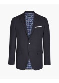 Blazer grande taille bleu marine
