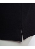 Polo piqué grande taille noir