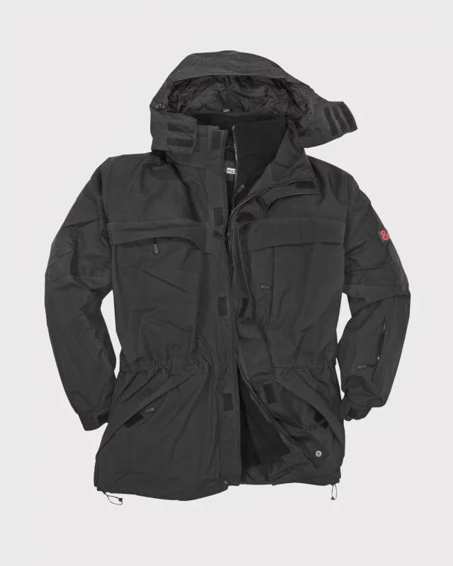 Blouson d\'hiver noir : jusqu\'au 10XL