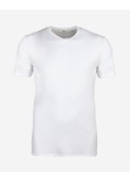 Tee Shirt col V blanc pour homme grand
