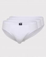 Lot de 3 slips Ceceba grande taille blancs