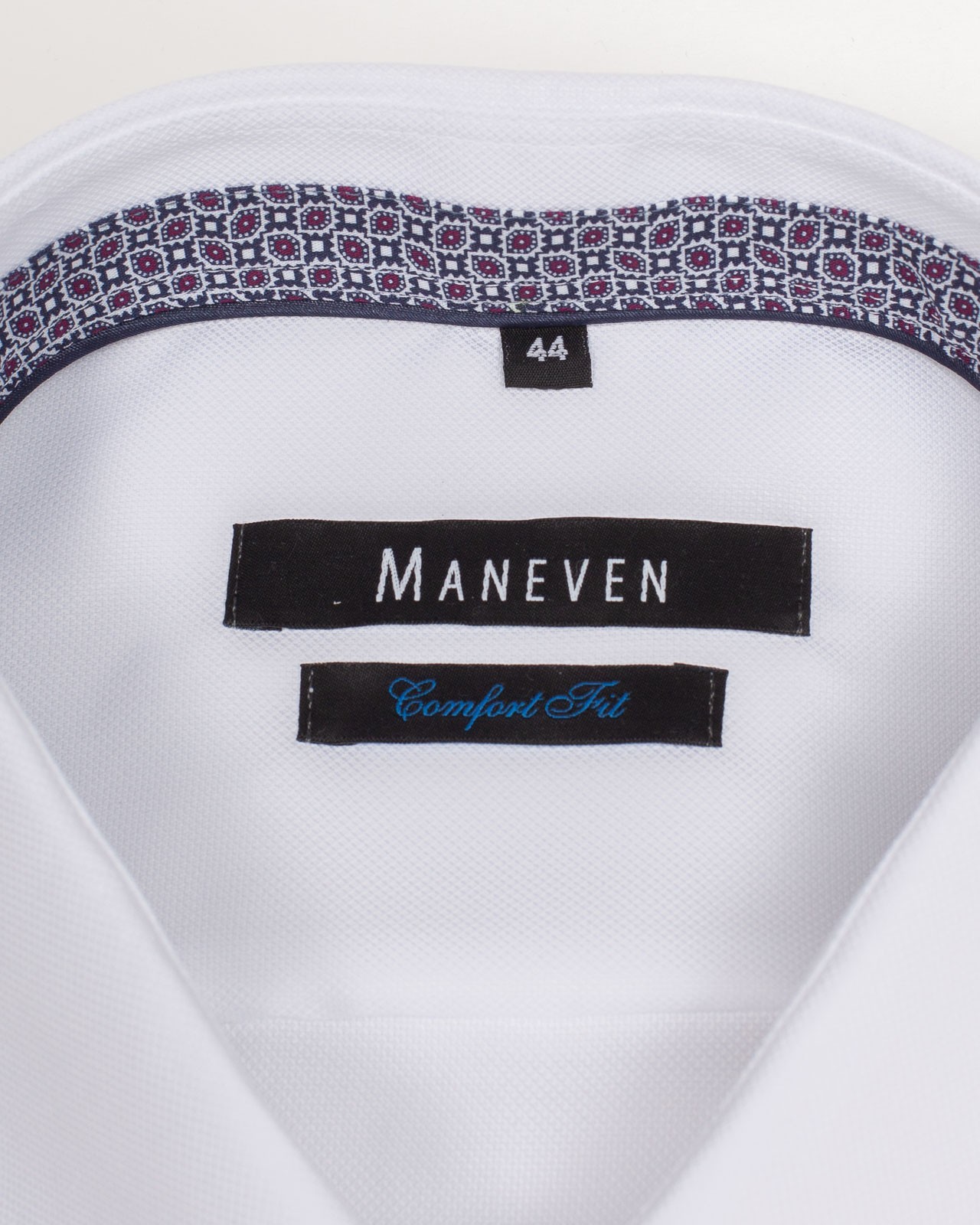 Chemisette piqué grande taille blanche 