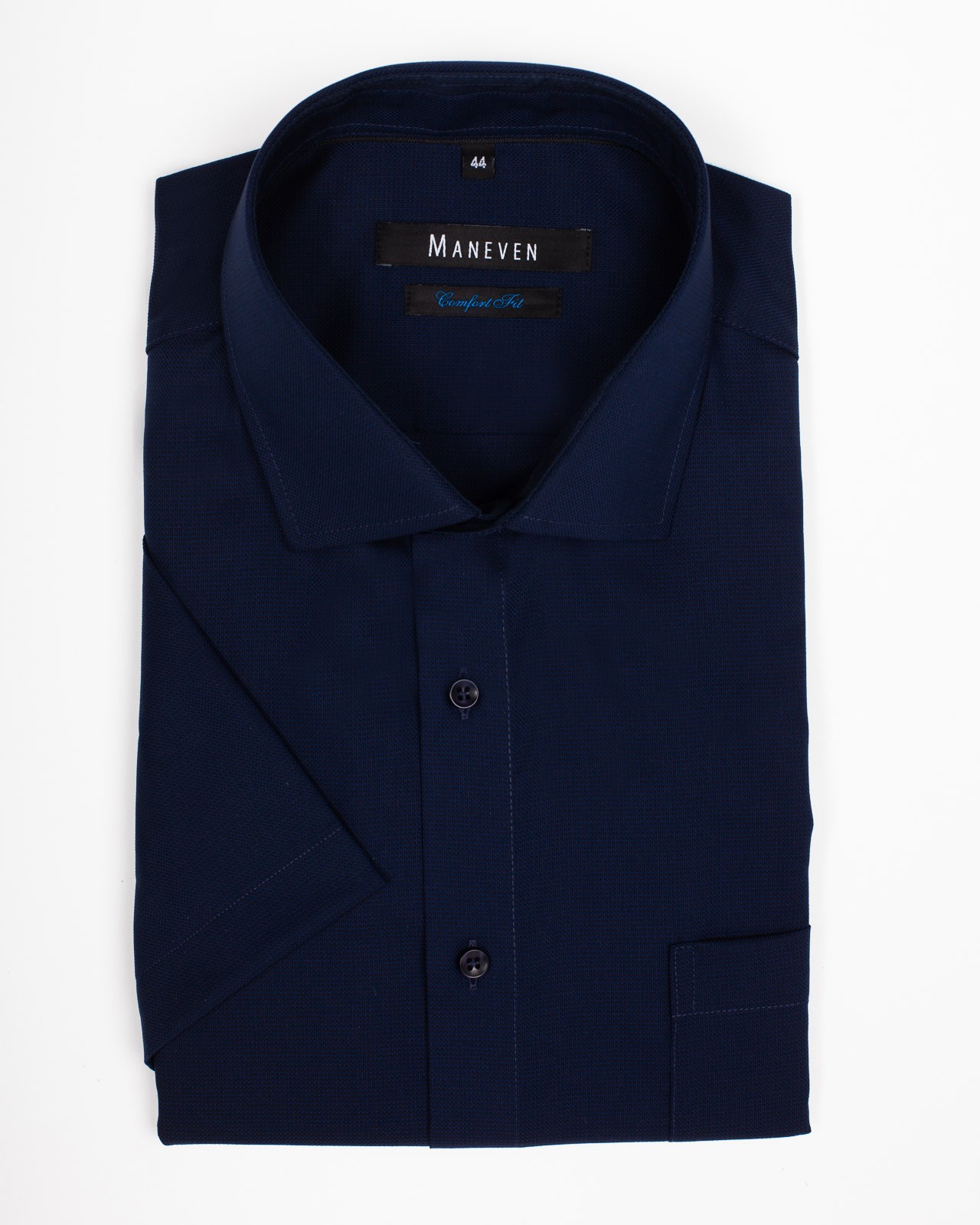 Chemisette structure grande taille bleu marine