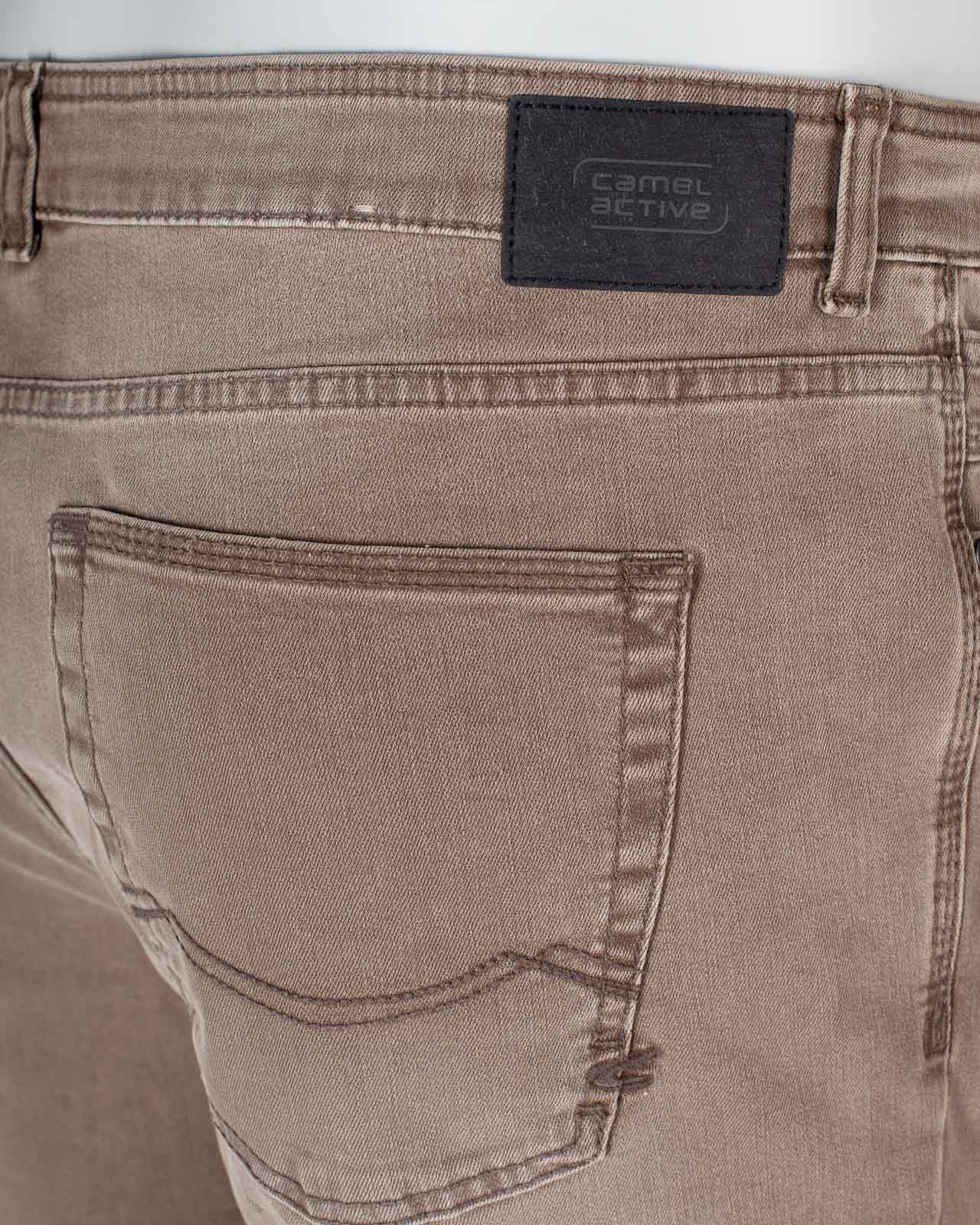 Jeans Madison grande taille beige