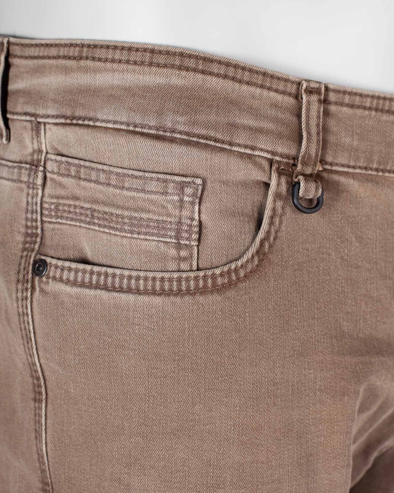 Jeans Madison grande taille beige