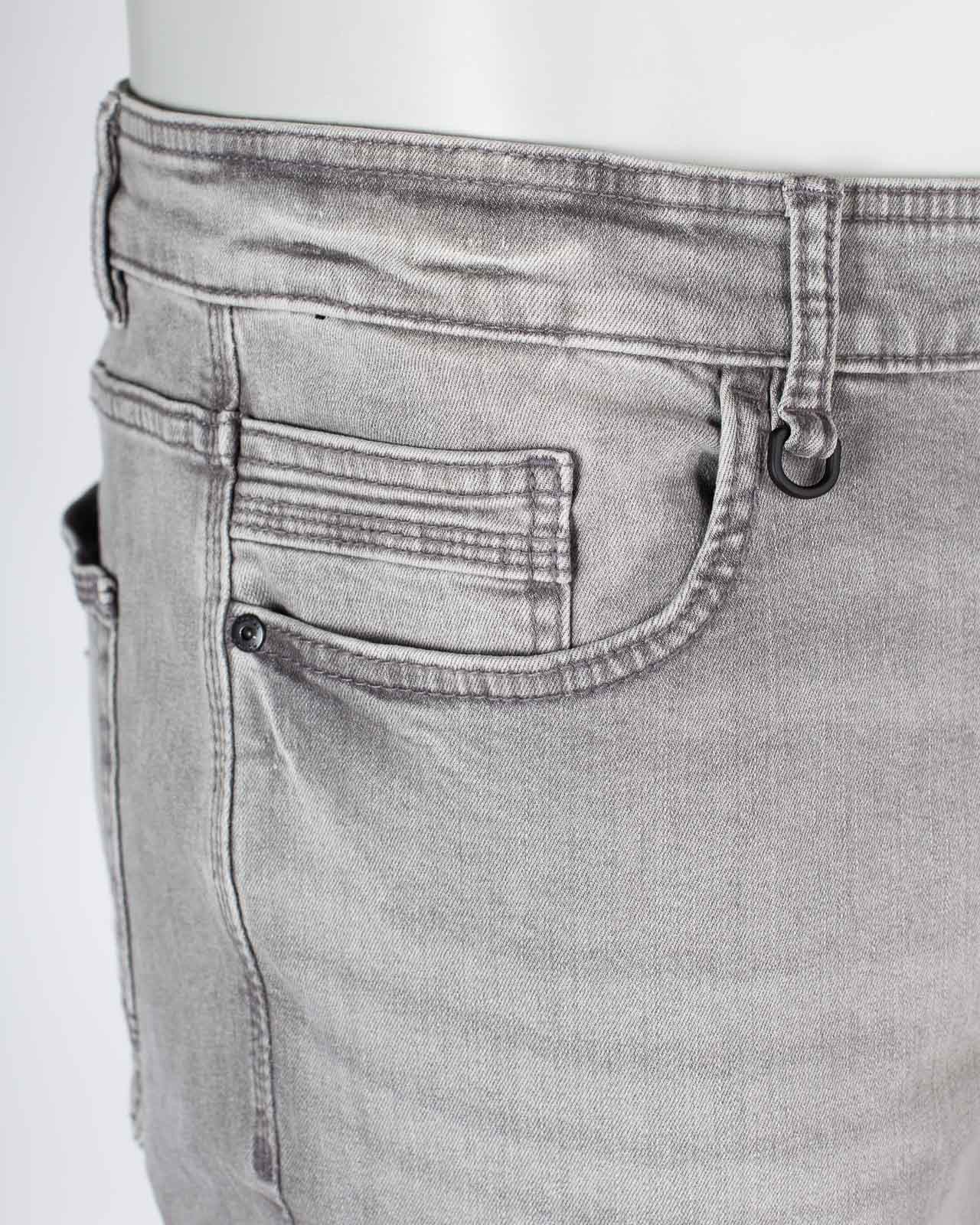 Jeans Madison Flex grande taille gris