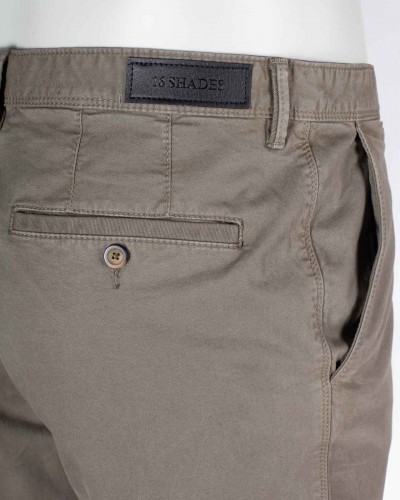 Short chino grande taille vert olive