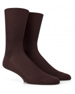 Chaussettes marron Sans Bord Elastique 100% coton : du 42 au 51