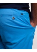 Short chino grande taille bleu ciel