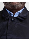 Imperméable grande taille bleu marine