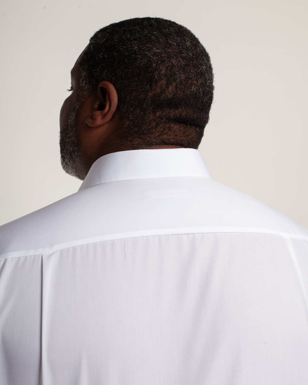 Chemisette popeline grande taille blanc