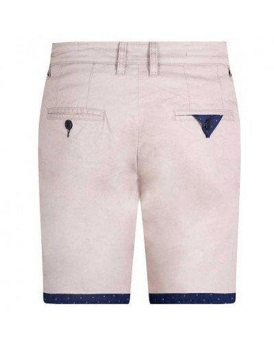 Short chino Duke en coton grande taille beige