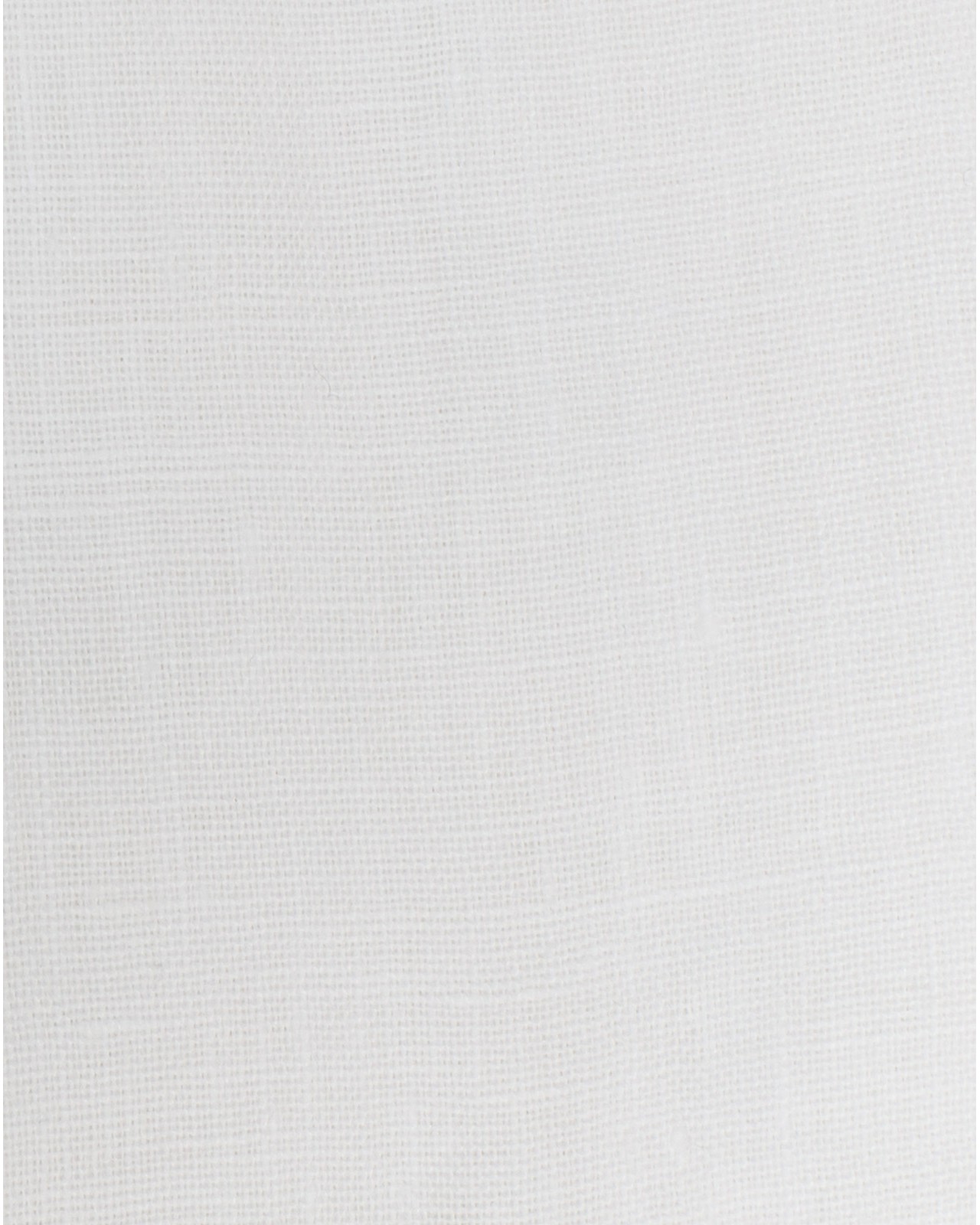 Chemisette en lin grande taille blanche