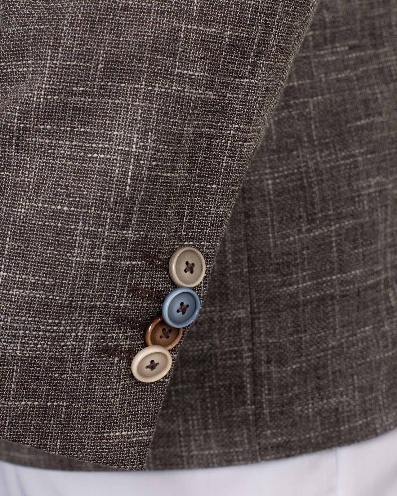 Veste flammé grande taille gris