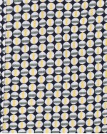 Chemisette motif géométrique grande taille jaune
