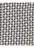 Chemisette motif géométrique grande taille jaune