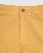 Short cargo grande taille jaune