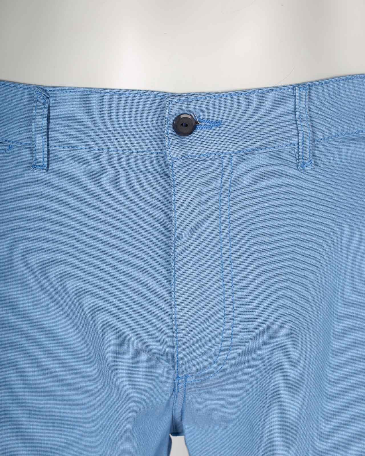 Short chino grande taille bleu