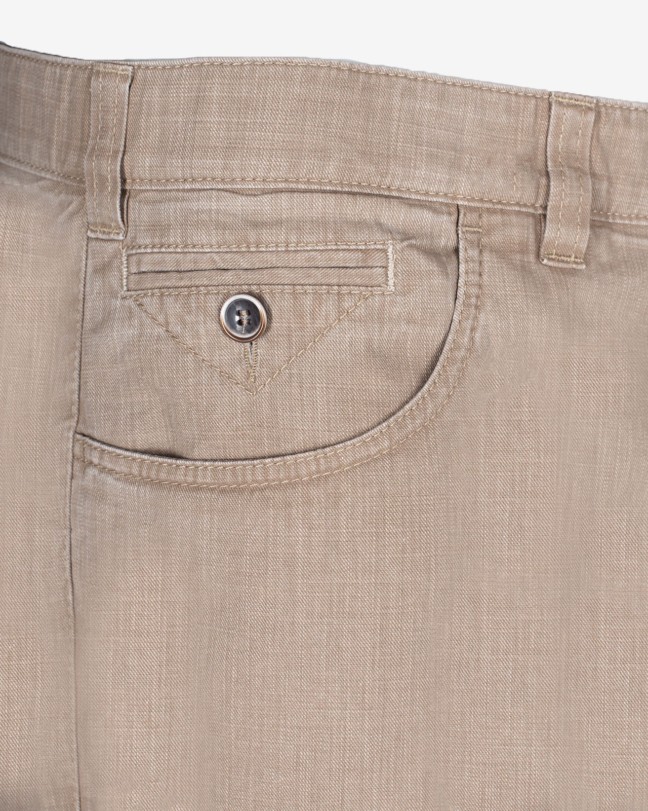 Pantalon chino grande taille beige