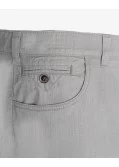 Pantalon chino grande taille écru