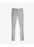 Pantalon chino grande taille écru