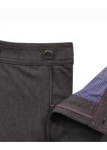 Pantalon micro-fibre grande taille gris