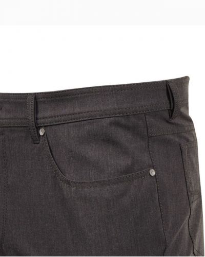 Pantalon micro-fibre grande taille gris