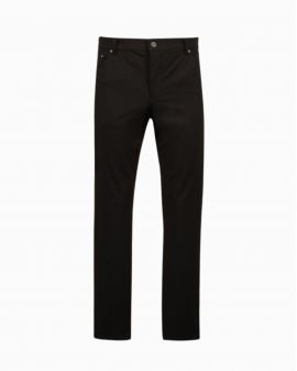 Pantalon micro-fibre grande taille noir