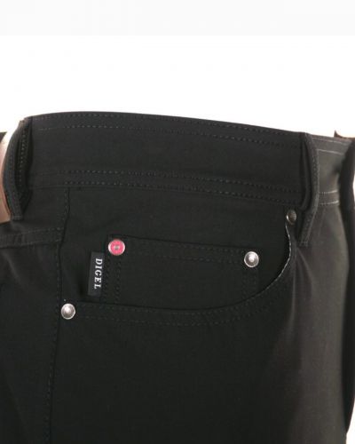 Pantalon micro-fibre grande taille noir