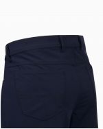 Pantalon micro-fibre grande taille bleu marine