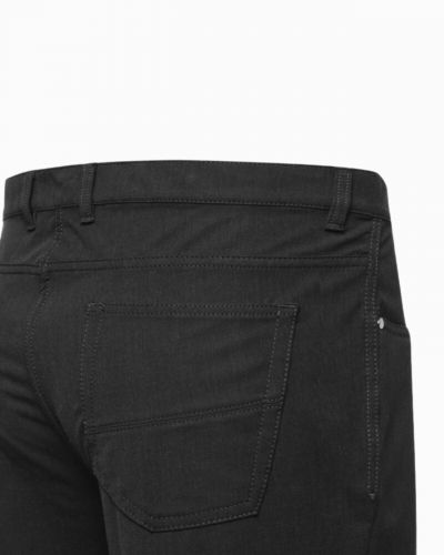 Pantalon 5 poches micro-fibre grande taille noir