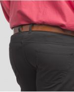 Pantalon 5 poches micro-fibre grande taille noir