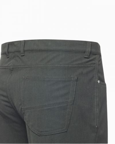 Pantalon 5 poches micro-fibre grande taille anthracite