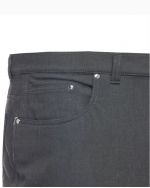 Pantalon 5 poches micro-fibre grande taille anthracite