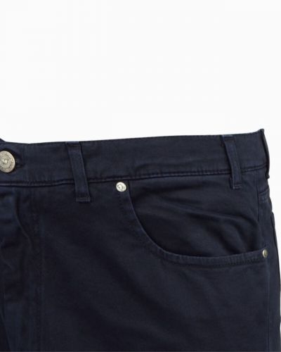 Pantalon 5 poches grande taille bleu marine