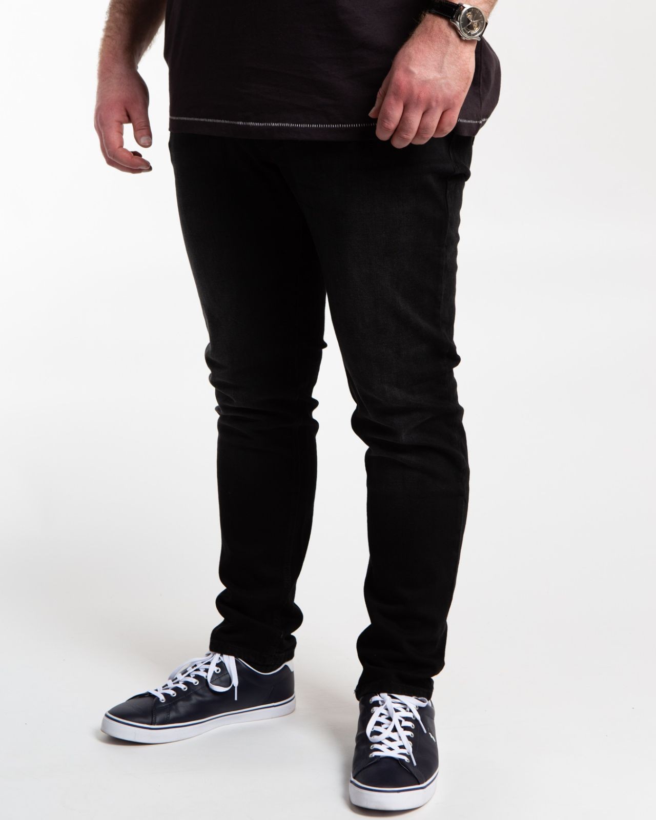 Jean Madison FlexxActive noir grande longueur de jambe 38US