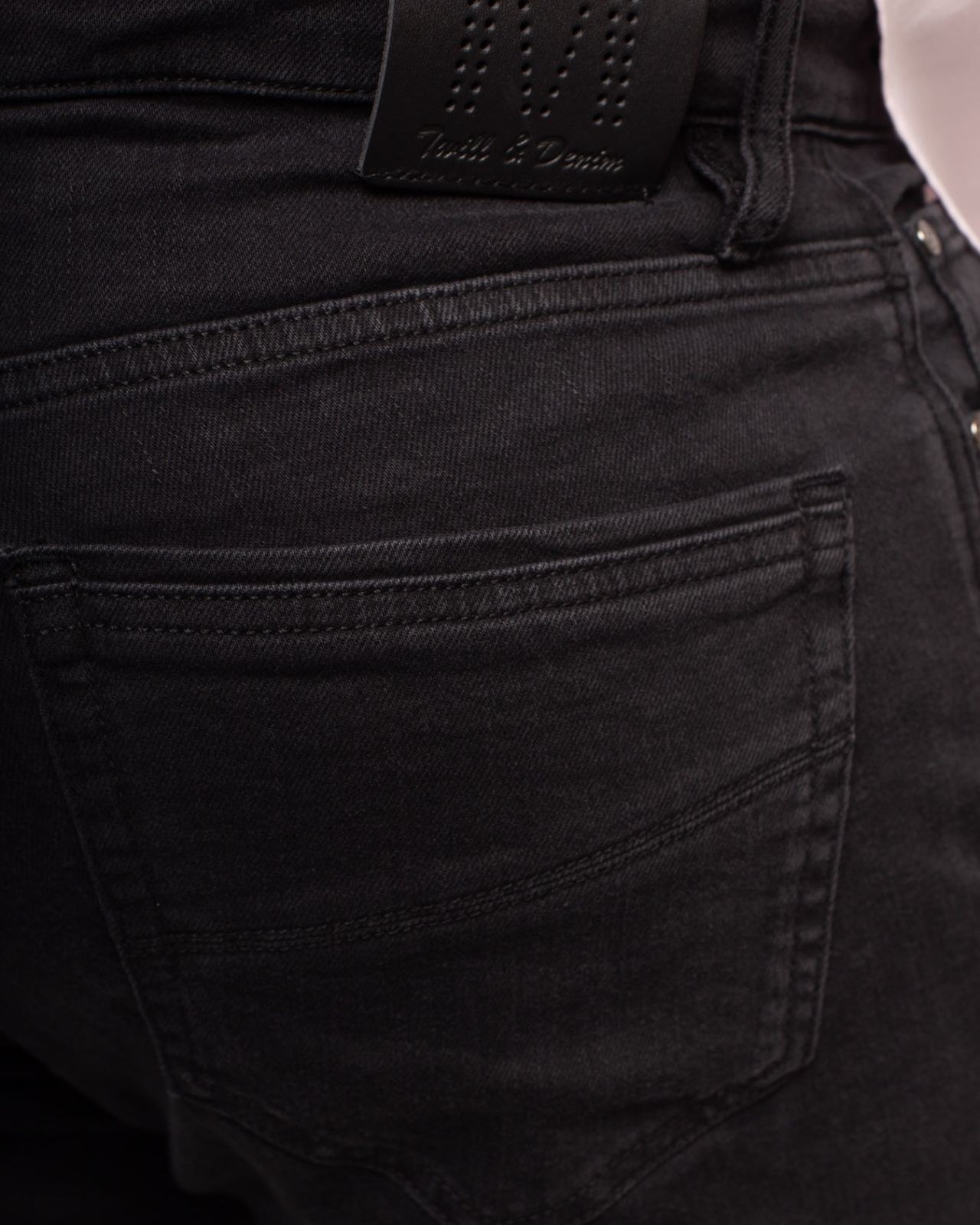 Jean grande taille noir