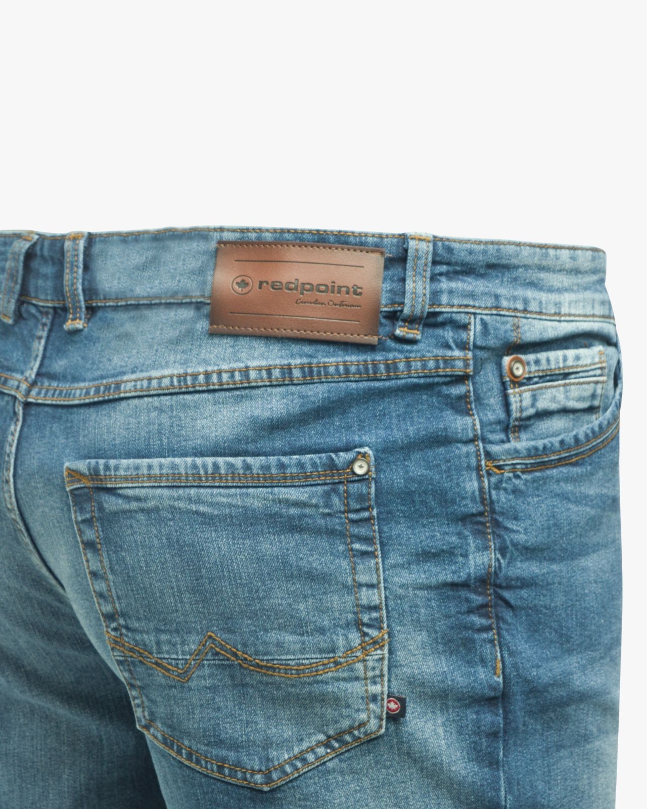 Bermuda en jean grande taille brut délavé