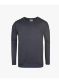 Sweat grande taille en coton bleu