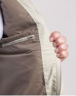 Gilet reporter grande taille beige clair