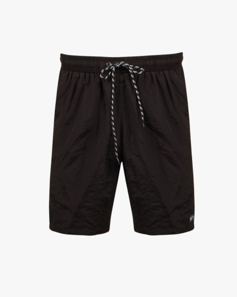 Short de bain grande taille noir